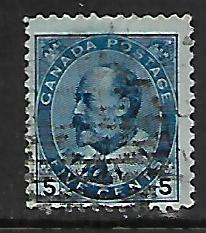 CANADA, 91, USED, KING EDWARD
