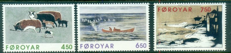 Faroe Is 1996 Art by Janus Kamban MUH