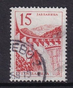 Yugoslavia   #514  used 1958  hydroelectric works  15d