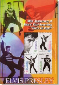 VINCENT GRENADINES SHEET ELVIS PRESLEY 