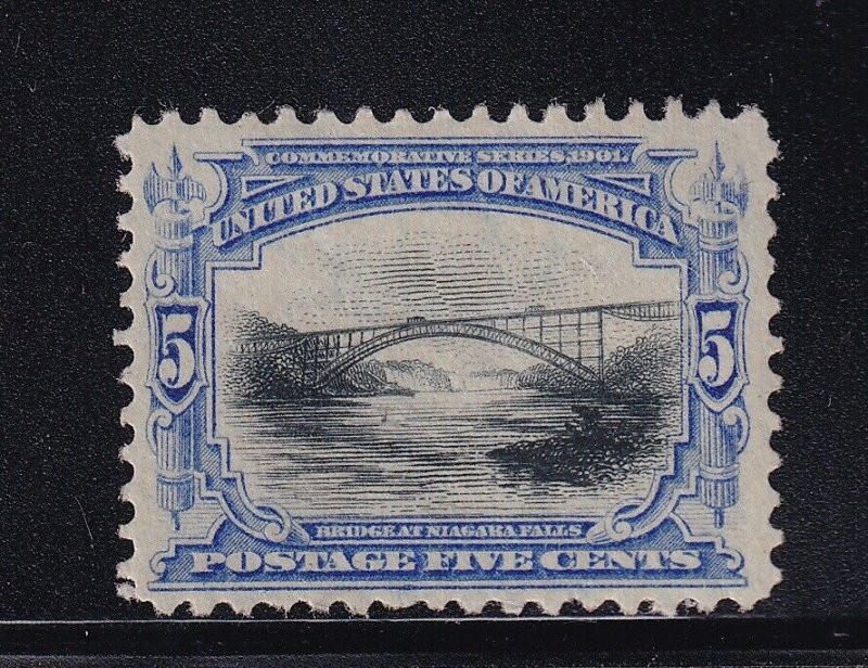 297 VF+ original gum mint never hinged with nice color cv $ 180 ! see pic !