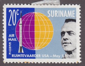 Surinam C29 Mercury & Astronaut Alan B. Shepard 1961