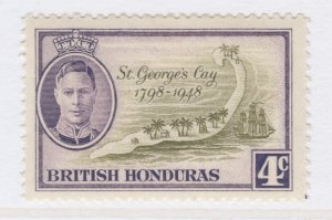 1949 BRITISH HONDURAS 4cMH* Stamp A27P49F25481-