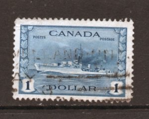 Scott# 262  used     single