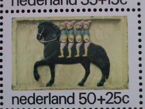 NETHERLANDS-1975-SC#B515a- ORPHANS-SURTAX FOR CHILD WELFARE MNH-S/S-VERY FINE