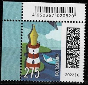 Germany 2022, Sc.#3254 MNH, World of postage stamps