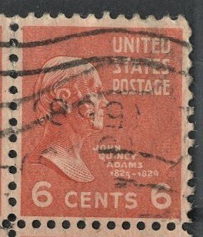 United States - SC #811 - USED BLOCK OF 4 FAULT - 1938 - USAA021