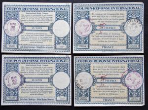 US International Reply Coupons Type B