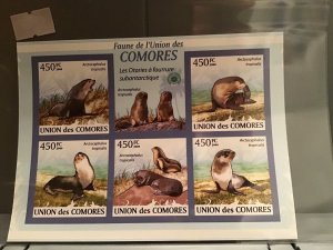 Comoro Islands 2009 Seals mint never hinged stamp sheet R24056