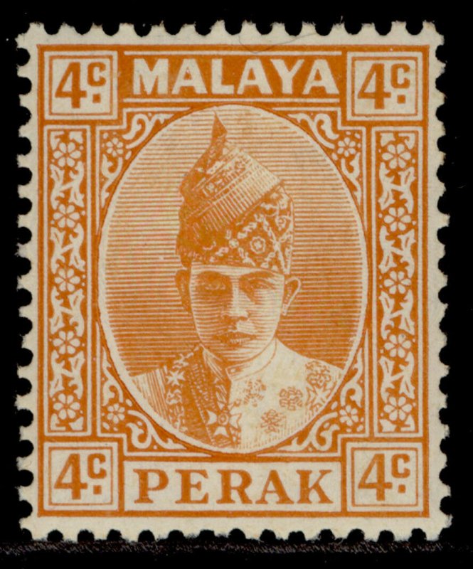 MALAYSIA - Perak GVI SG107, 4c orange, M MINT. Cat £42. 