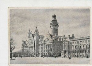 German 1948 Leipzig Cancel photo of Leipzig Town Hall Stamps Card R 16811