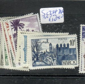 MOROCCO  SC 221-235   MOG   P0521A H