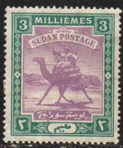 Sudan Sc #19 Mint Hinged