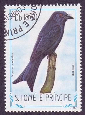 St. Thomas and Prince  1983  used  742  birds  18.50d.     #