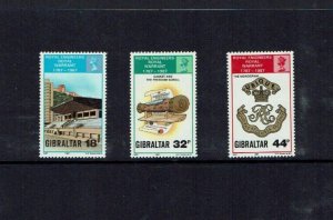 Gibraltar: 1987, Bicentenary, Royal Engineers , Royal Warrant, MNH Set