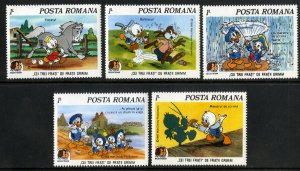 ROMANA 2335-9 MNH SCV $10.00 BIN $5.50 DISNEY