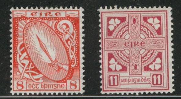 Ireland Scott 137-138 MH* 1949 