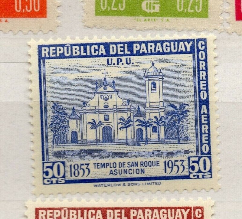 Paraguay 1954 Early Issue Fine Mint Hinged 50c. NW-177913