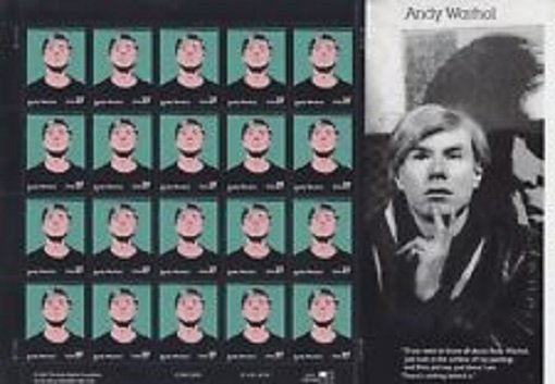 SCOTT  3652  ANDY WARHOL  37¢  SHEET OF 20  MNH