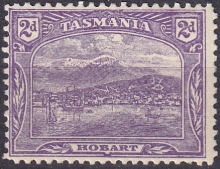 Tasmania #104 F-VF Unused CV $18.00 (A19129)