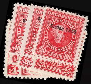 U.S. REV. DATED REDS R536-47  Mint (ID # 114266)