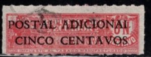 Ecuador - #RA44 Tobacco Stamp Surcharged - Used