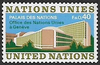 United Nations - Geneva - # 22 - Palais des Nations - MNH