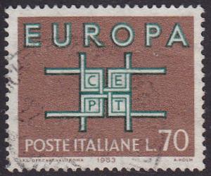 Italy 1963 SG1102 Used Europa