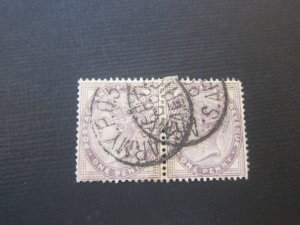 United Kingdom 1881 Sc 89 pair FU