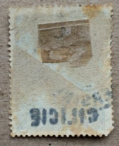 Cilicia 1919 Type 1 overprint on 1916 20pa, used. See note. Scott 10, CV $7.25