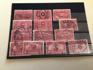 United States parcel post  early used  stamps A14086