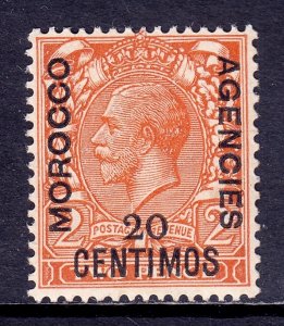 Morocco Agencies - Scott #65 - MNH - Wmk. 35, patchy gum - SCV $3.50