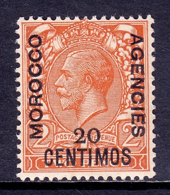 Morocco Agencies - Scott #65 - MNH - Wmk. 35, patchy gum - SCV $3.50