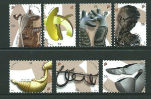 SINGAPORE SG1862/8 2009 SCULPTURES MNH