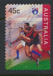 Australia SG 1619  Used  Self Adhesive - Australian Rules