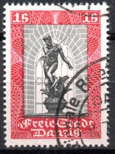 [AC] Germany Danzig 1929 Sc #B7 Mi 218 *USED* Mi-CV 7.50€