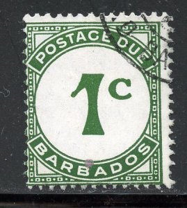 Barbados # J7, Used.