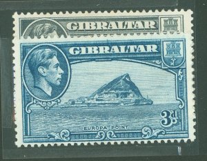 Gibraltar #110c/111 Unused Multiple