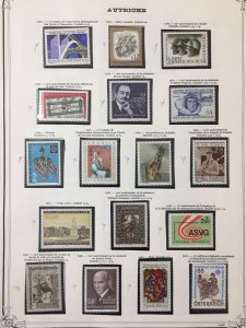 Austria 1980/85 Space Art Sheets MNH (Apx 125+Items) AB2548