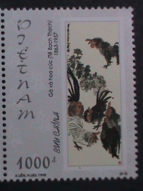 ​VIETNAM-1998-SC#2849-54 CHINESE FAMOUS PAINTING BY QI BAISHI- MNH VERY FINE