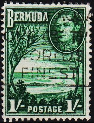 Bermuda. 1938 1s S.G.115 Fine Used
