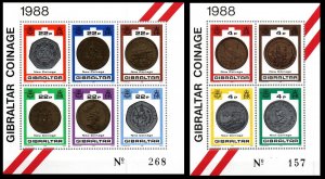 Gibraltar # 556 - 557 MNH