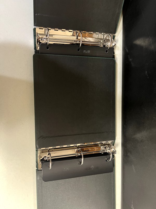 Scott Specialty Binders, 3 Ring Metal Hinge, 3 Inch, Lot of 2, New Zealand (DC)