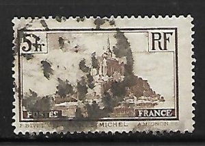 France - Mont-Saint-Michel (Die I) - Scott #249 - F-VF - USED