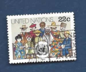 445 - 1985 Peoples of the World United 22¢