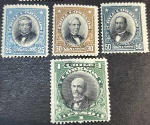CHILE # 98-112--MINT/HINGED---COMPLETE SET---1911