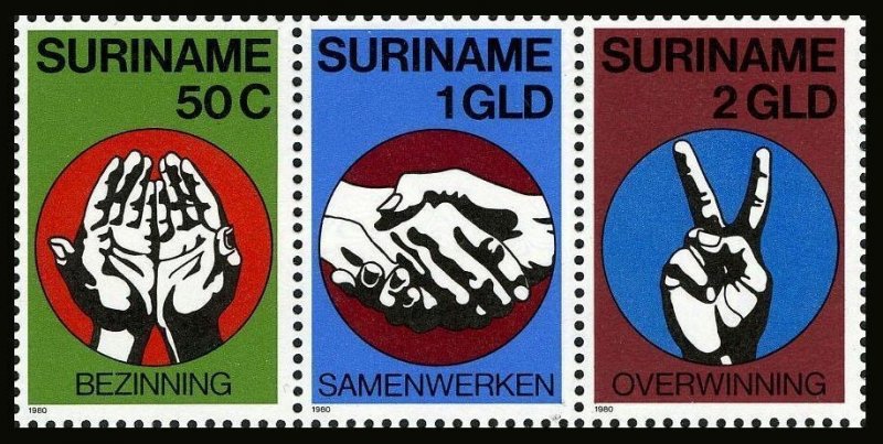 Surinam 562a-562c,562,MNH.Michel 923-925,Bl.27. Independence,5th Ann.Basketball,