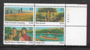 #2160-63 MNH Plate Block