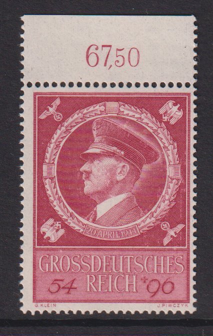 Germany  #B271  MNH   1944  Adolf Hitler