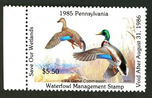 PENNSYLVANIA #3 MINT NH